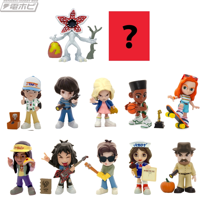 ストレンジャー・シングス 未知の世界』刺繍キーホルダー、ぬいぐるみ