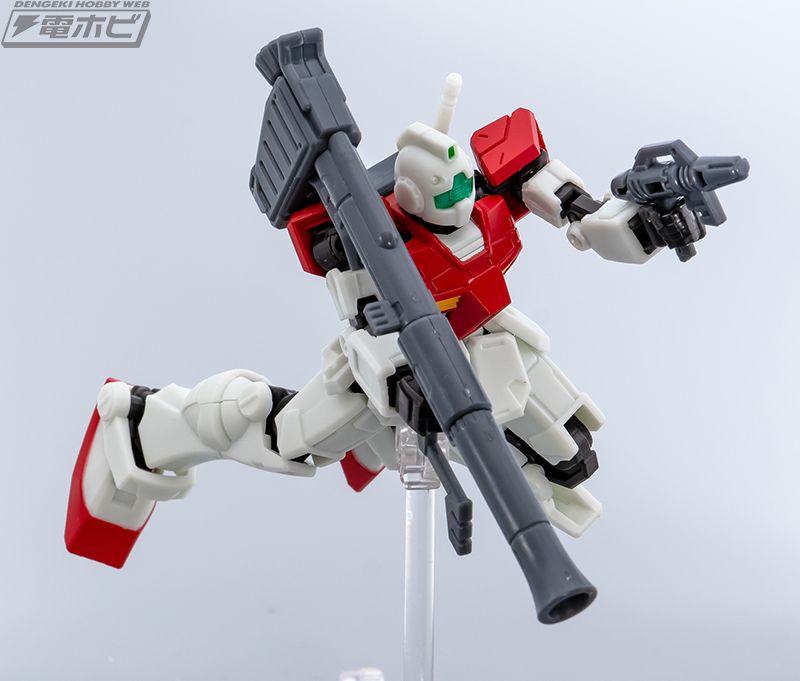 カプセルアクション最新作は『機動戦士ガンダム』より、地球連邦の量産