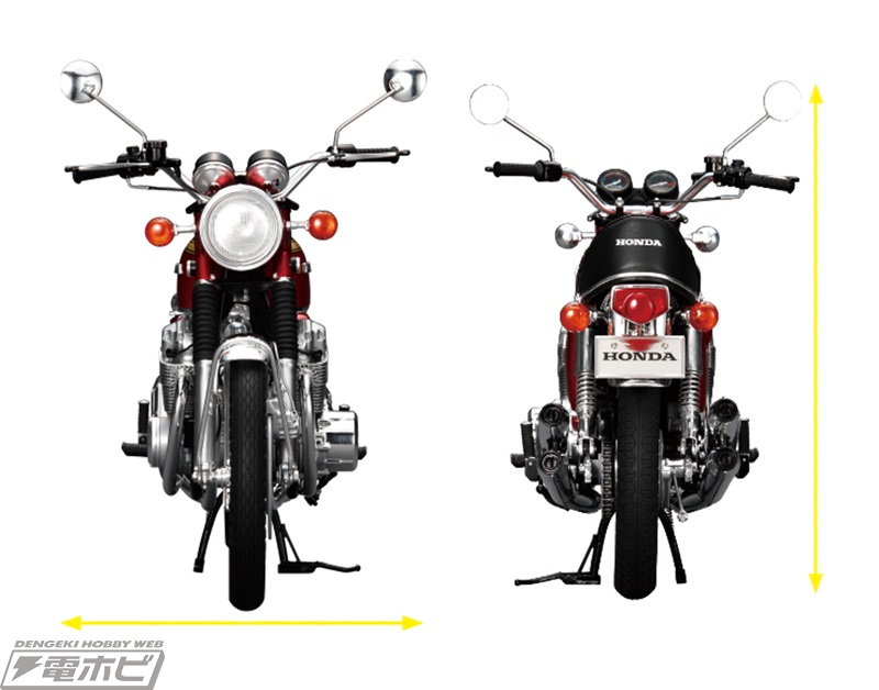 ナナハン”の代名詞で愛され続ける伝説のバイクを1/4スケールで精巧に