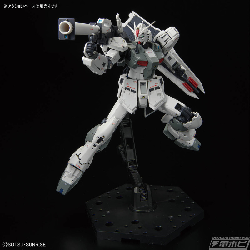 ガンプラ「RG νガンダム（ファーストロットカラーVer.）」がGUNDAM