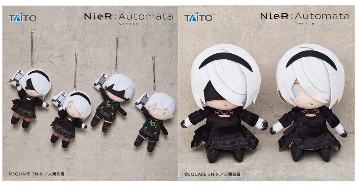 TVアニメ『NieR:Automata Ver1.1a』の新作プライズが続々！2Bたちの