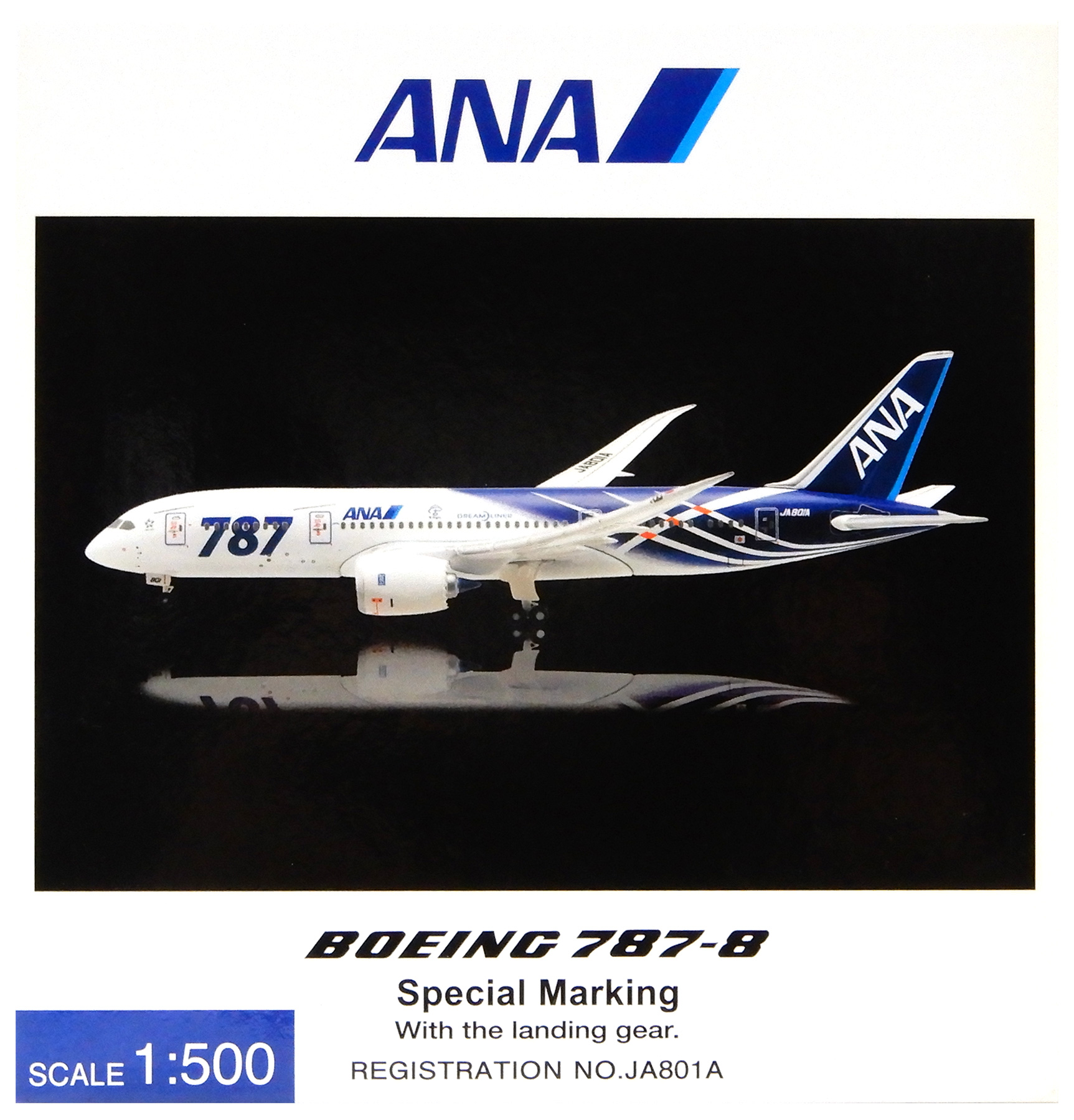 公式]TOY(ANA B787-8 Special Marking JA801A ランディングギア付)商品