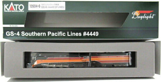 公式]鉄道模型(12604-6サザン・パシフィック鉄道 GS-4 #4449 (SP Lines