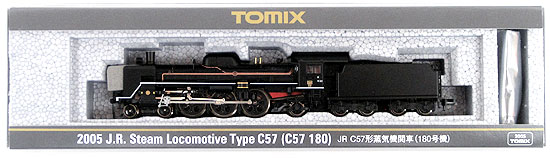 公式]鉄道模型(2005JR C57形 蒸気機関車 (180号機))商品詳細｜TOMIX