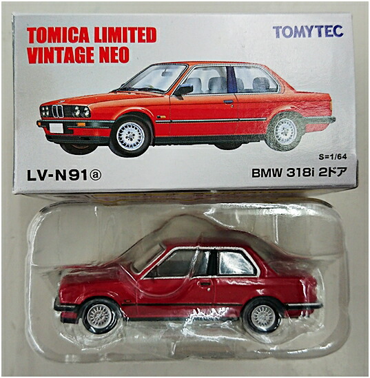 公式]TOY(トミカリミテッドヴィンテージNEO LV-N91a BMW 318i 2ドア