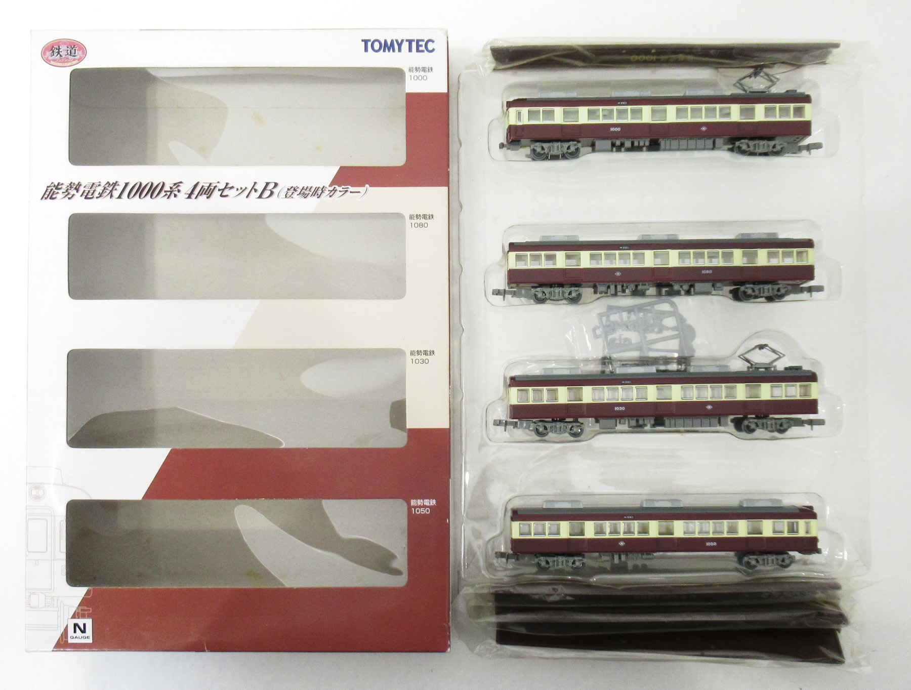 公式]鉄道模型((170-173) 鉄道コレクション 能勢電鉄1000系 4両セットB