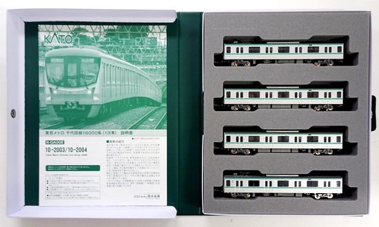 公式]鉄道模型(10-2004東京メトロ 千代田線16000系(1次車) 4両増結