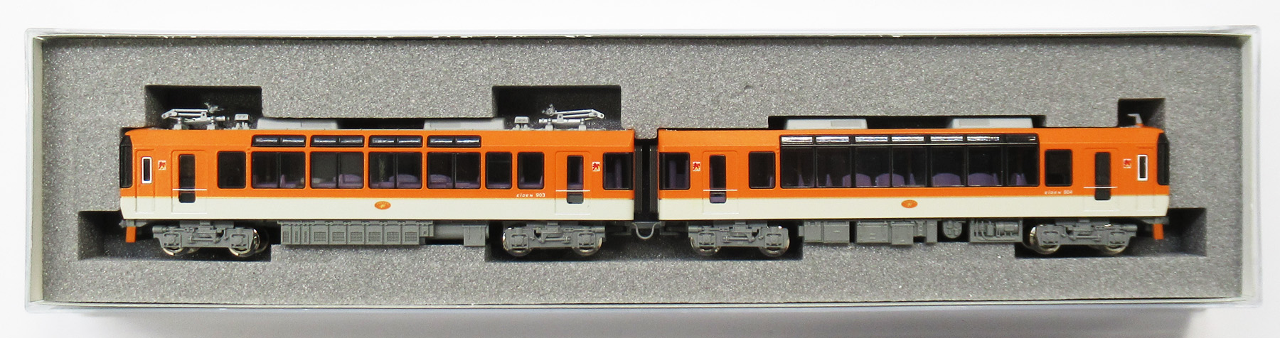 公式]鉄道模型(10-412叡山電鉄 900系 (デオ900形) 「きらら」 メープル