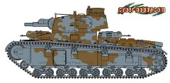 1/35 ノイバウファールツォイク多砲塔戦車（ラインメタル 2号車