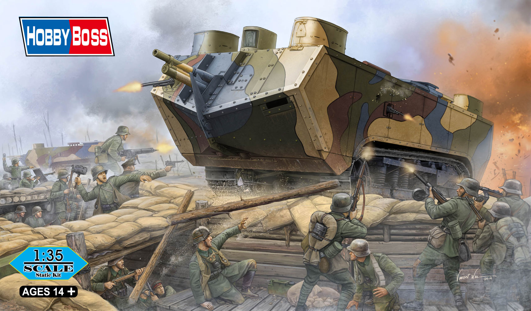 1/35 フランス サン・シャモン突撃戦車 初期型 [83858] - 5,720円