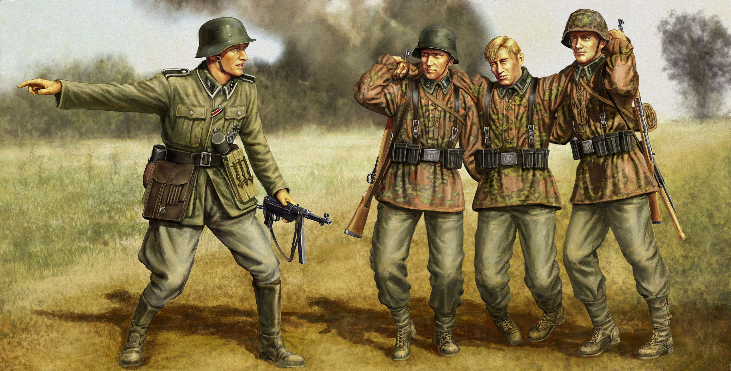 1/35 ドイツ 武装親衛隊“ベイルアウト フロム ザ ポケット” [84417