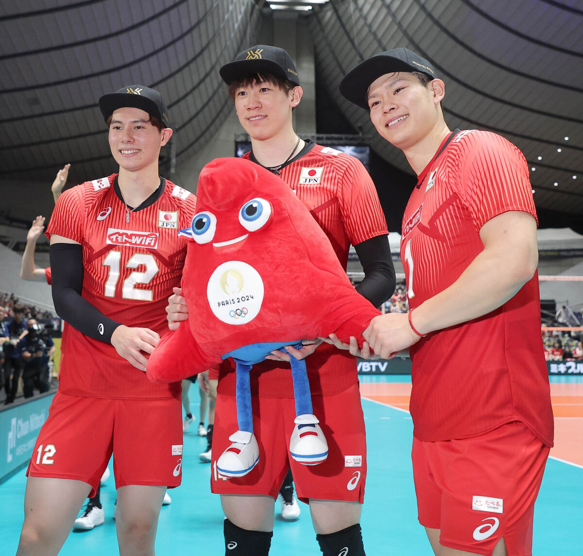 バレー主将・石川祐希「本当に最高のメンバー」出場権獲得喜び…パリで