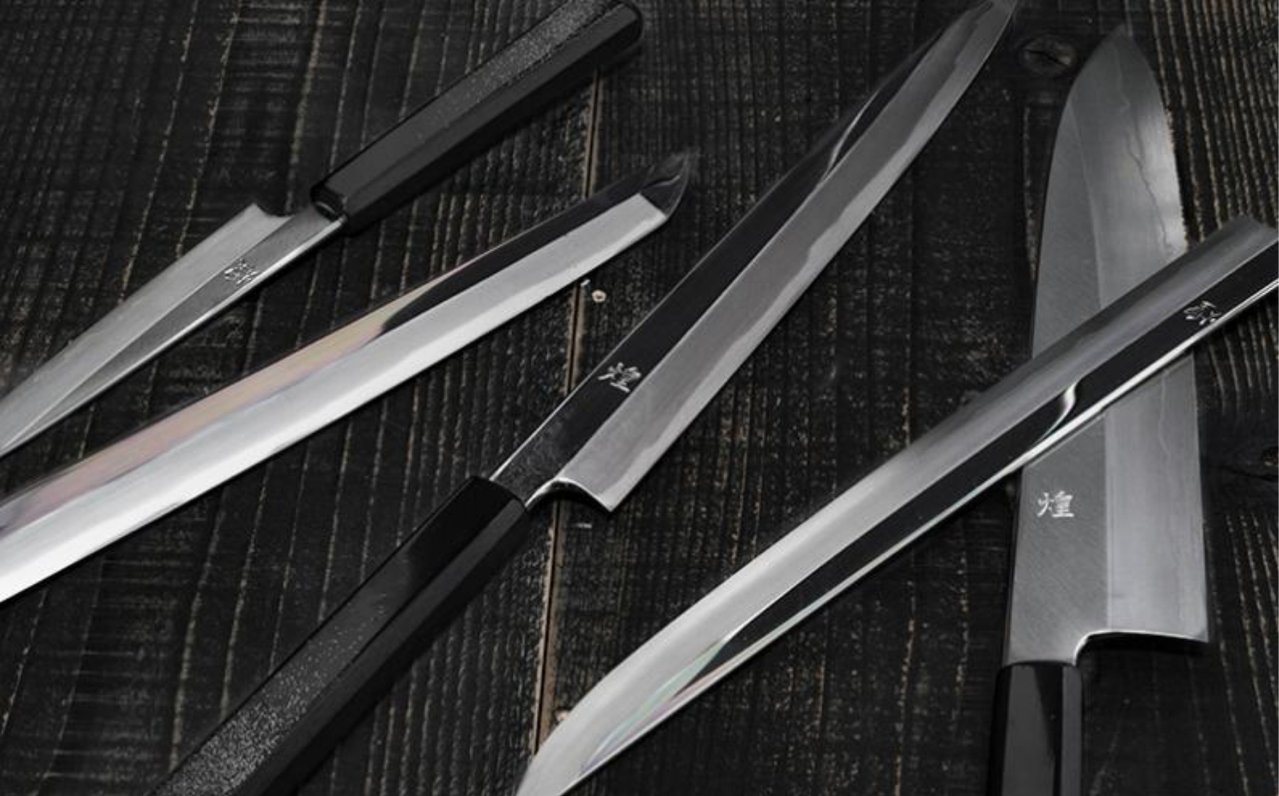 煌 V金10号 鏡面仕上 漆塗り錫ちらし柄 切付柳刃包丁 – 堺一文字光秀