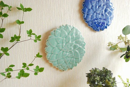 取扱い終了】ARABIA/kukkia/Fujiwo Ishimotoデザイン/ウォールプレート