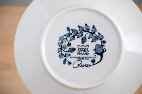 取扱い終了】ARABIA/アラビア/Runo/ルノ/サマーレイ/ジャー蓋付き