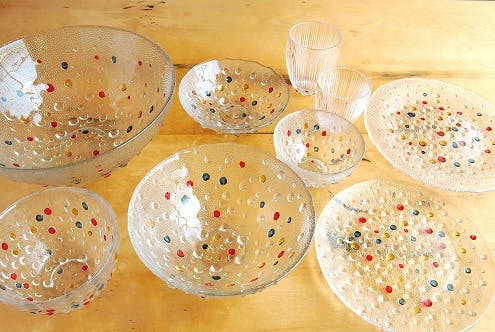 廃盤】DANSK/ダンスク/バブルコンフェティ/スモールタンブラー - 北欧