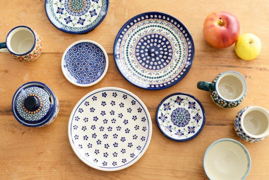 取扱い終了】ポーリッシュポタリー/Zaklady Ceramiczne社/プレート