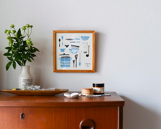 取扱終了】オリジナルポスター/シルクスクリーン/ジャム作りの道具