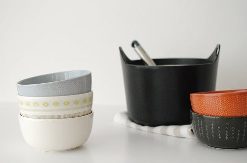 取扱い終了】iittala/イッタラ/Sarjaton/ボウル(パールグレー)680ml