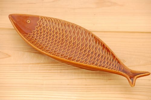 GUSTAVSBERG/グスタフスベリ/Stig Lindberg/お魚プレート - 北欧