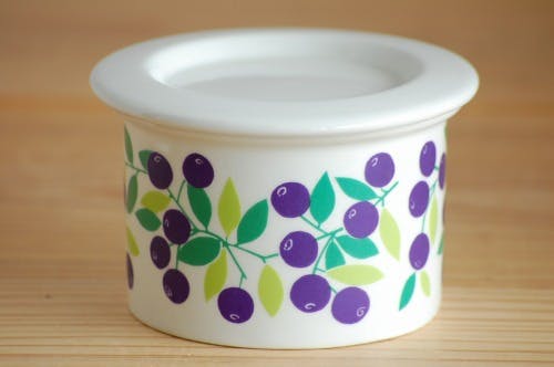 ARABIA/アラビア/POMONA/ポモナ/ジャムポット（ブルーベリー） - 北欧