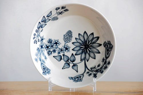 取扱い終了】ARABIA/アラビア/Runo/ルノ/ウィンタースター/ボウル23cm