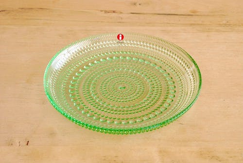 廃盤】iittala/イッタラ/Kastehelmi/カステヘルミ/17cmプレート