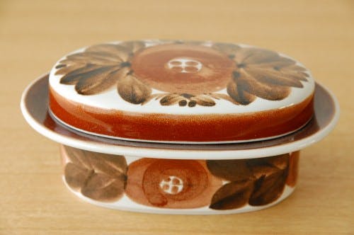 ARABIA/アラビア/ROSMARIN/ロスマリン/バターケース - 北欧、暮らしの