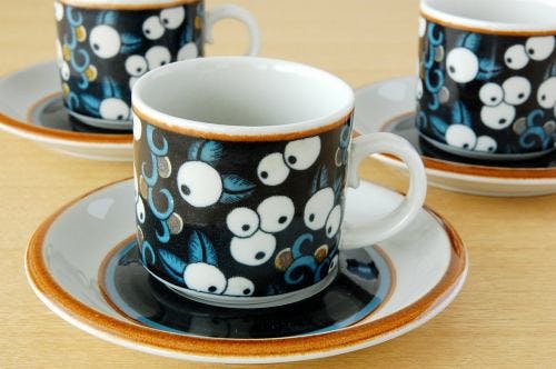 ARABIA/アラビア/Taika/タイカ/コーヒーカップ＆ソーサー - 北欧