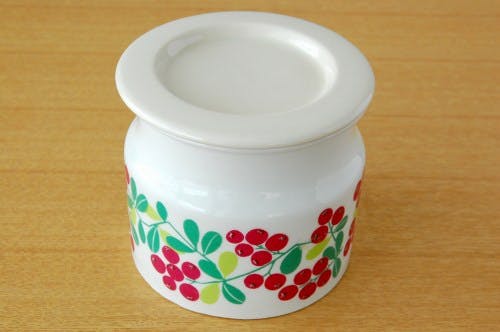 ARABIA/アラビア/POMONA/ポモナ/ジャムポット（レッドベリー） - 北欧