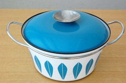 CATHERINEHOLM/キャサリンホルム/ロータス/両手鍋（ターコイズブルー