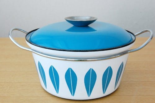 CATHERINEHOLM/キャサリンホルム/ロータス/両手鍋（ターコイズブルー