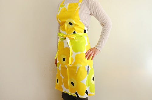 取扱い終了】marimekko/マリメッコ/エプロン/PIENI UNIKKO（ホワイト