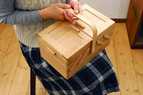 倉敷意匠/ならのソーイングボックス（裁縫箱） - 北欧、暮らしの道具店