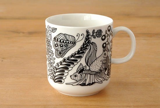 取扱い終了】ARABIA/Piilopaikka/ピーロパイッカ/マグカップ 400ml