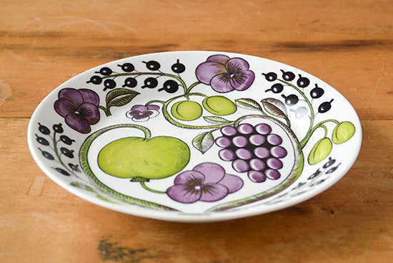 取扱い終了】ARABIA/paratiisi/パラティッシ/パープル/プレート(26cm