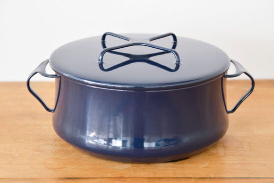 廃盤】DANSK/ダンスク/コベンスタイル2/両手鍋23cm（ネイビー） - 北欧