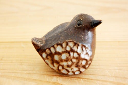 スウェーデンで見つけた陶器の小鳥オブジェ - 北欧、暮らしの道具店