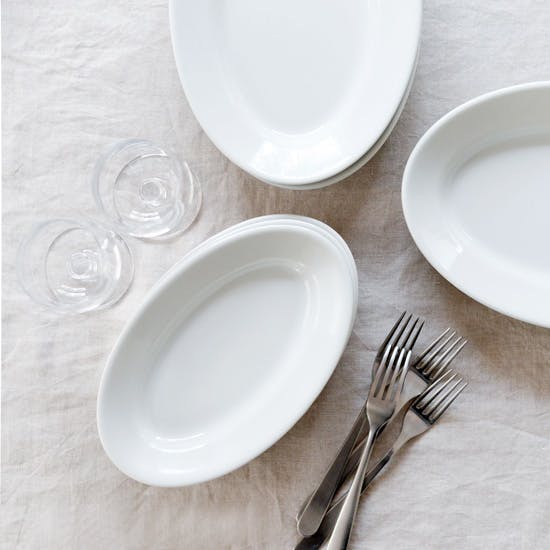 saturnia/tivoli/チボリ/オーバルプレート（28cm） - 北欧、暮らしの道具店