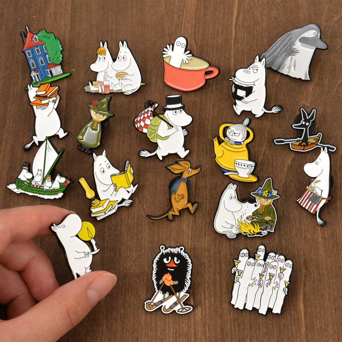 Moomin ムーミン PINBOX ピンボックス ピンバッジ ( ムーミンハウス