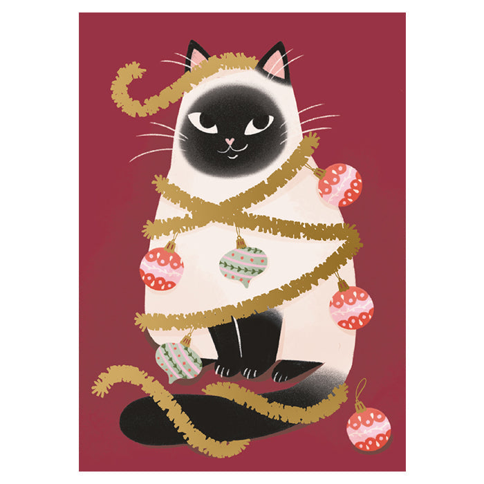 Putinki プティンキ クリスマスポストカード ( Kaisu Sandberg / ネコ