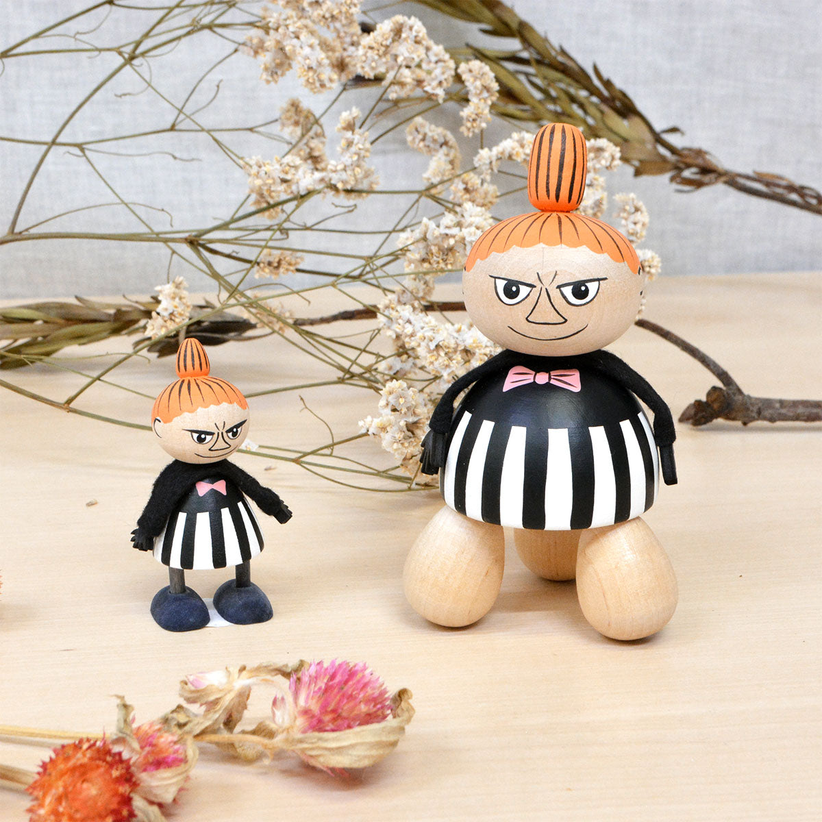 Moomin ムーミン Puulelut プーレルット 木製手描き人形 つぼ押し