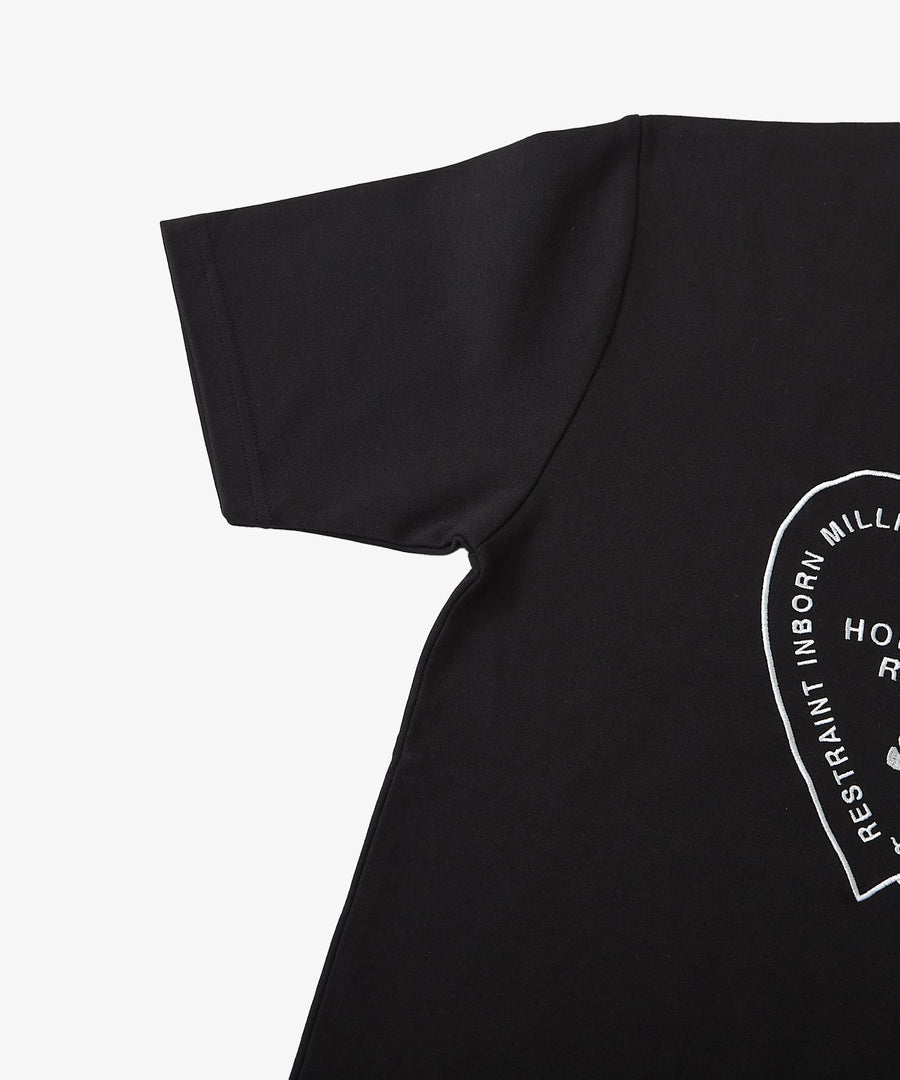 Wハートロゴ半袖Tシャツ / Hollywood Rich. & (ハリウッドリッチ