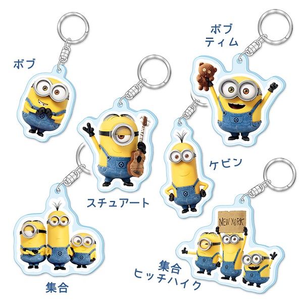 ミニオン ミツメトロニクス アクリルキーホルダー（ケビン） | HOPELY