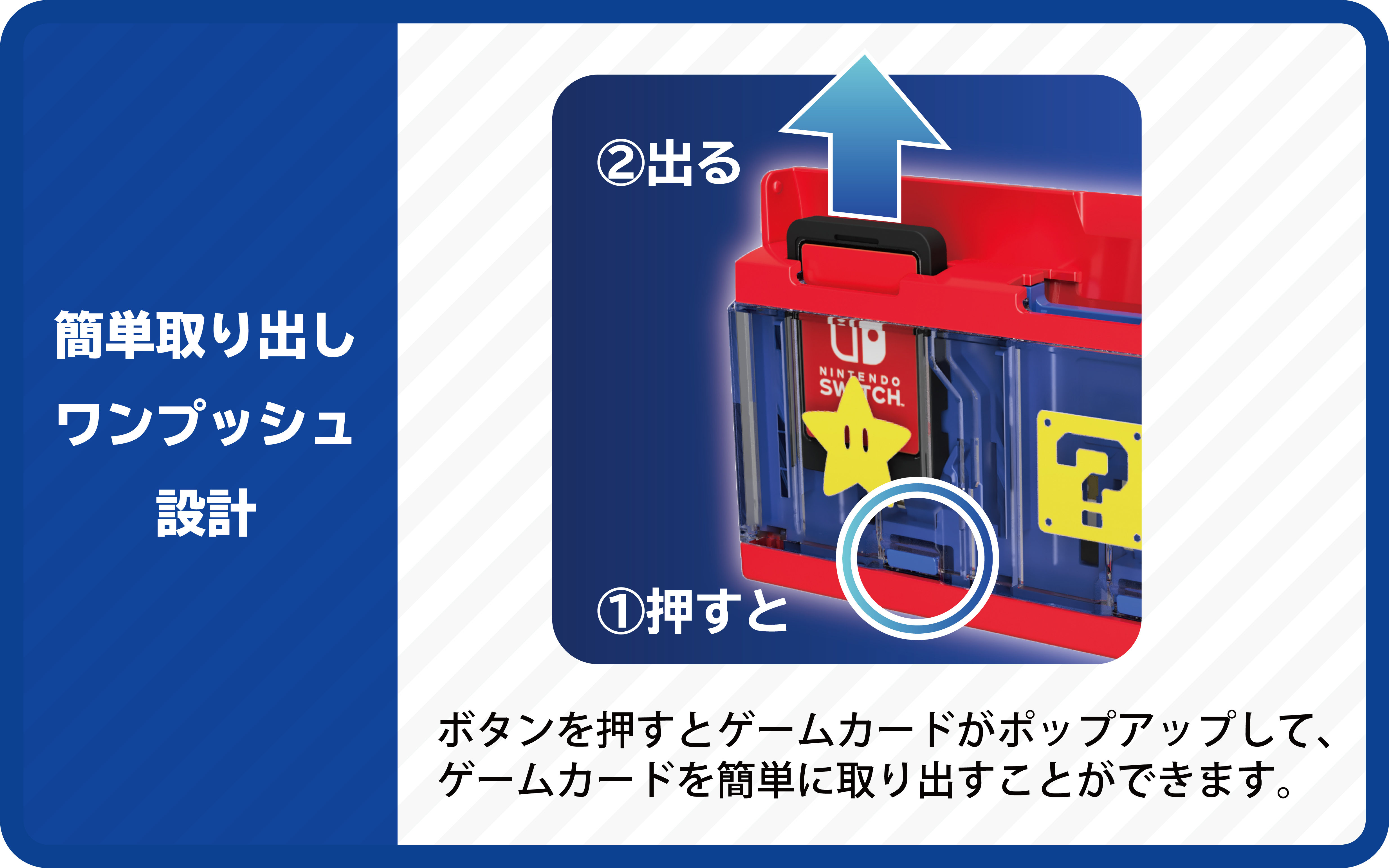 株式会社 HORI | プッシュカードケース6 for Nintendo Switch