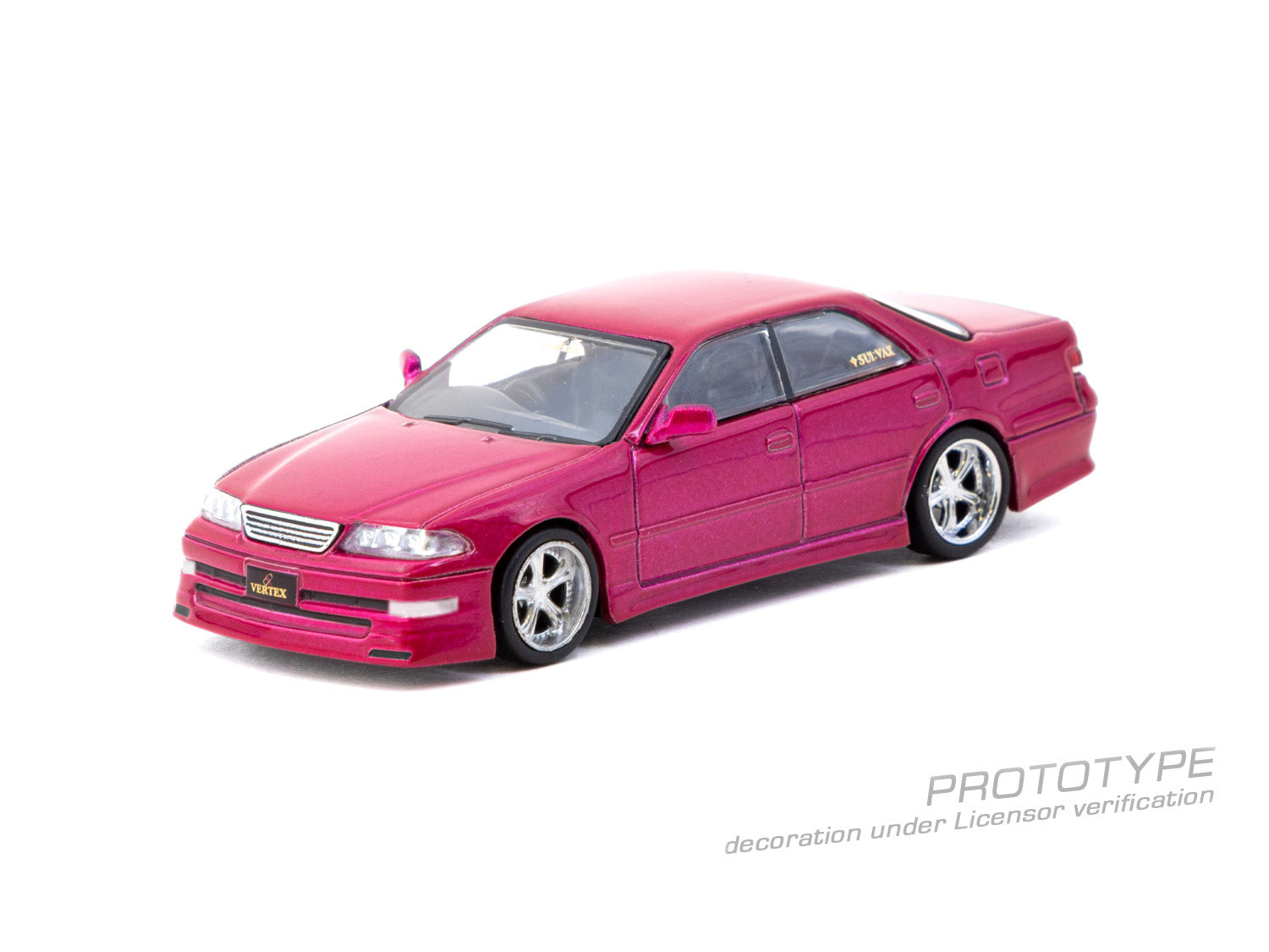 Preorder] Tarmac Works 1:64 VERTEX Toyota Mark II JZX100 Red