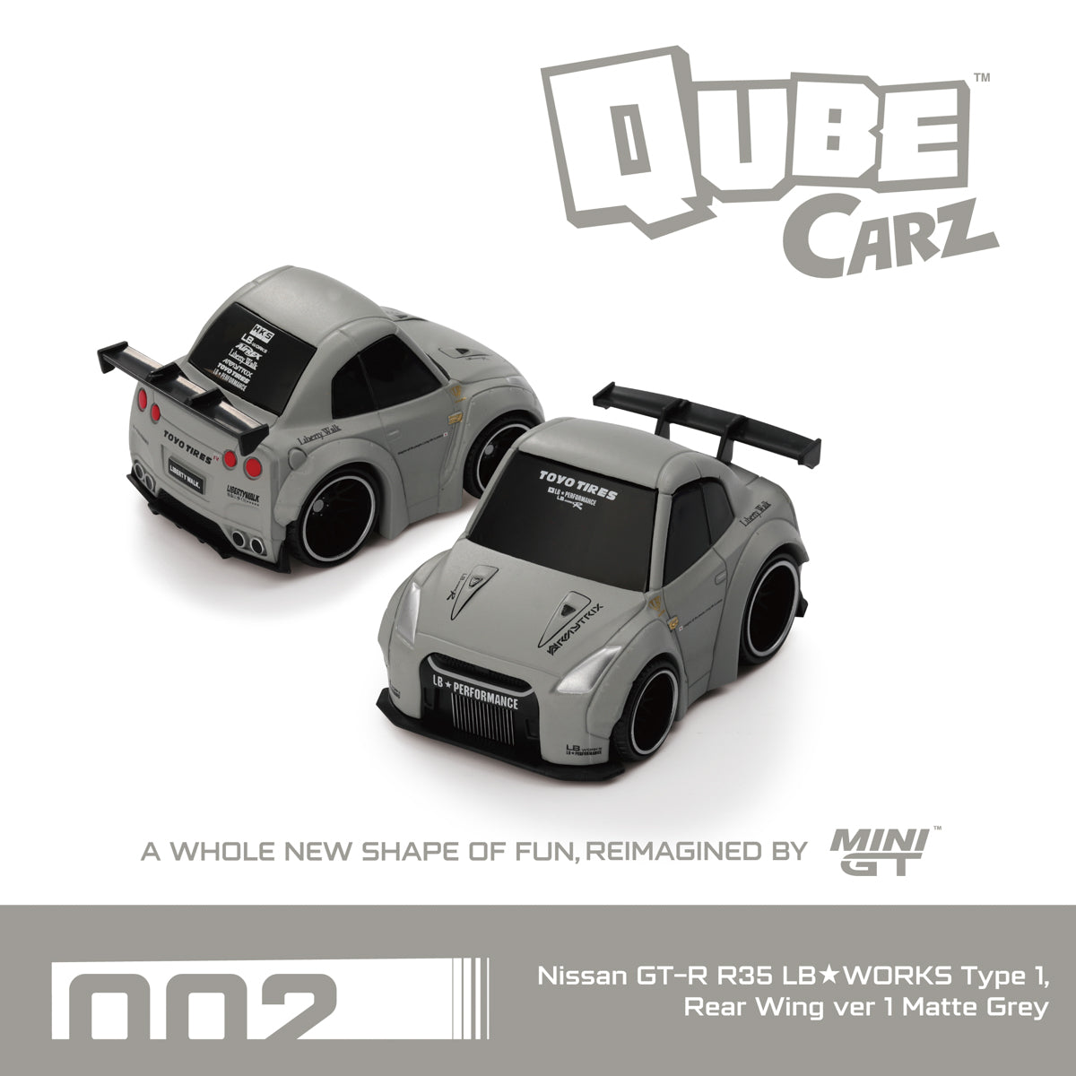 MINIGT QubeCarz Nissan LB edition QZ00101-QZ00502 – Horizon Diecast