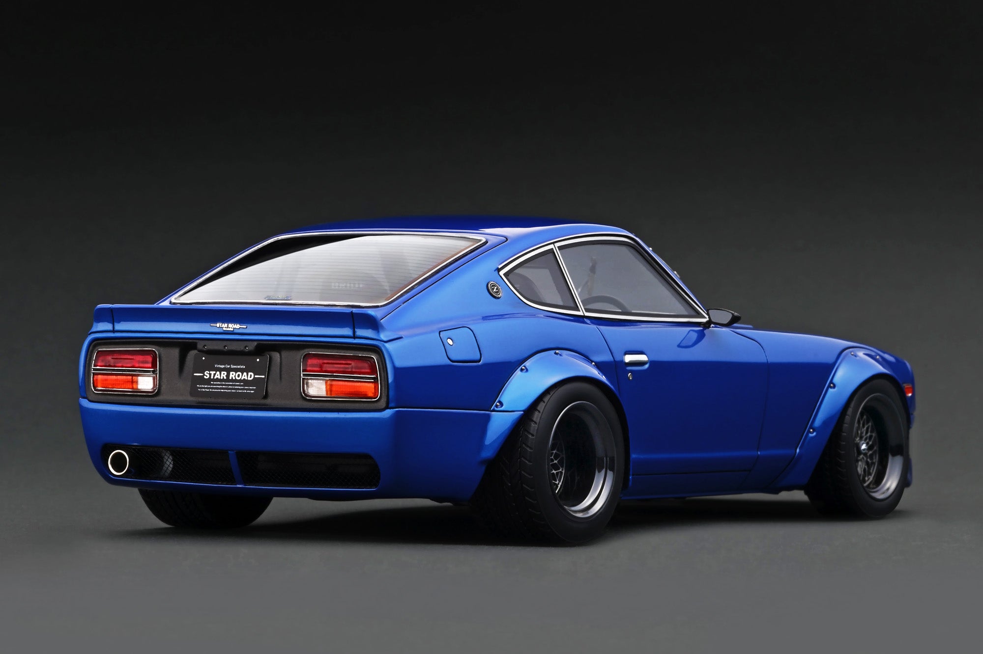 IG 1:18 Nissan Fairlady Z (S30) STAR ROAD Blue Metallic IG3113
