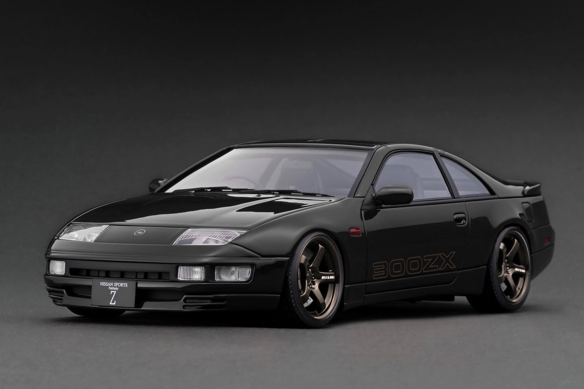 Ignition Model 1:18 Nissan Fairlady Z（Z32）2by2 Black IG3421