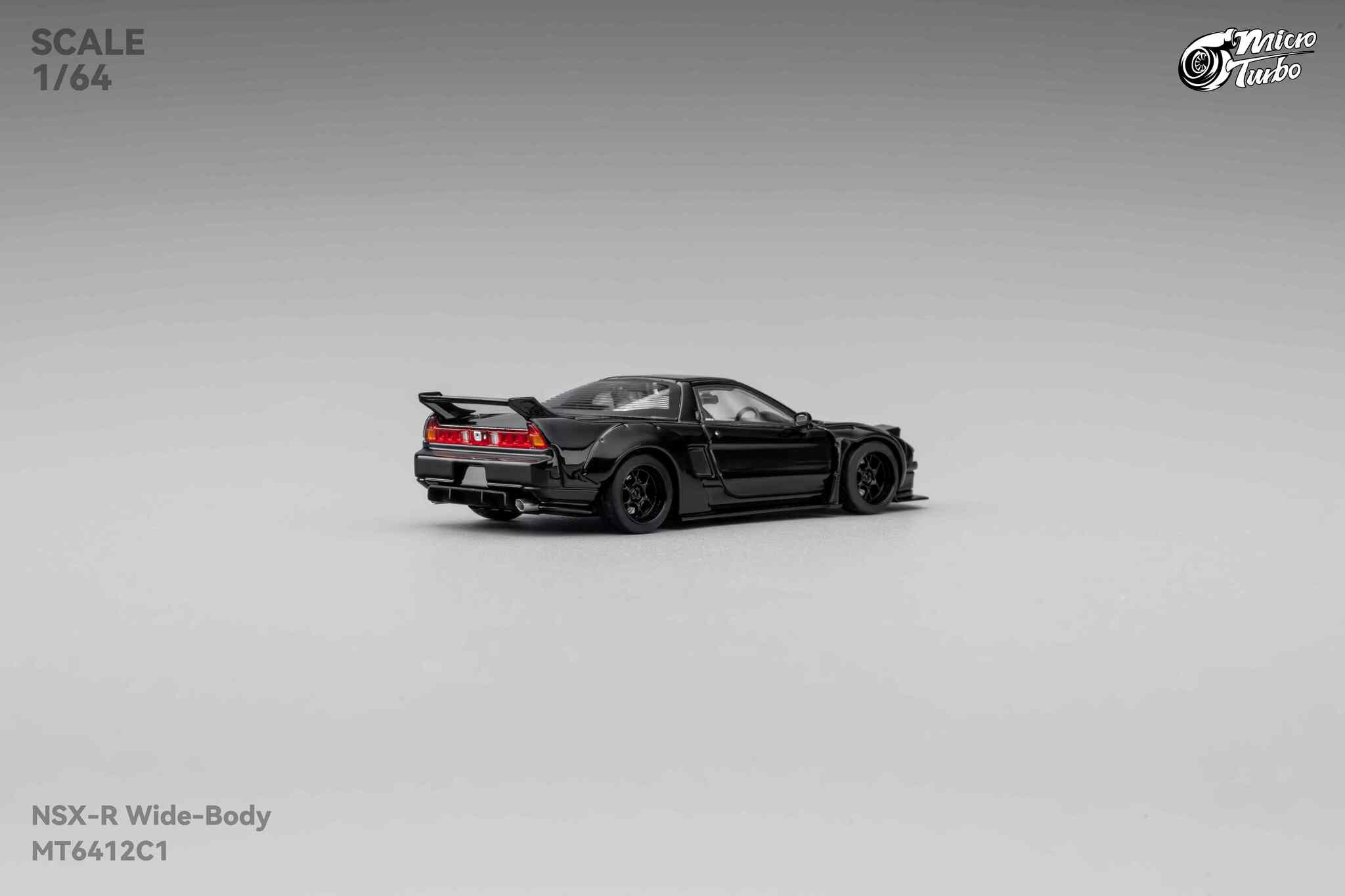 Preorder] Microturbo 1:64 Custom NSX Wide Body - Gloss Black